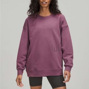 Lululemon Perfectly Oversized Crew *Graphic
